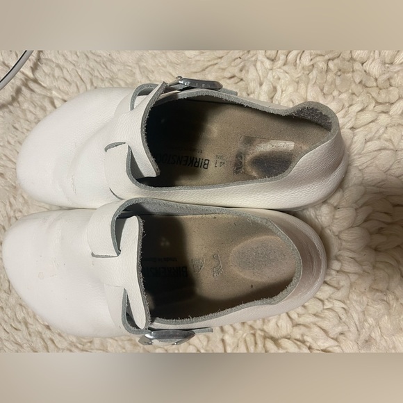 Birkenstock leather Clogs Size 10W / 8M - Picture 4 of 5